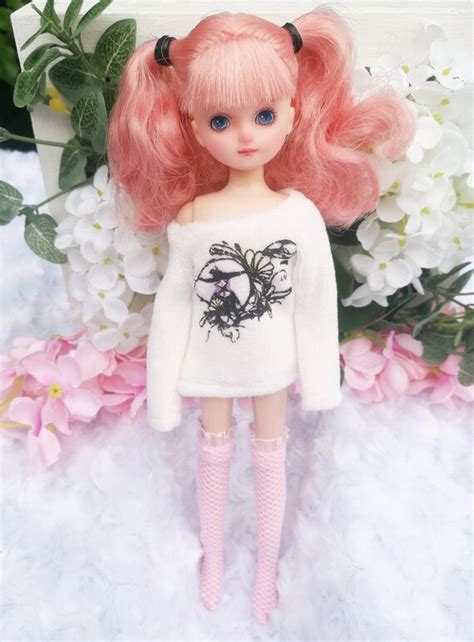 Ooak Licca Doll Custom Licca Blythe Size Etsy