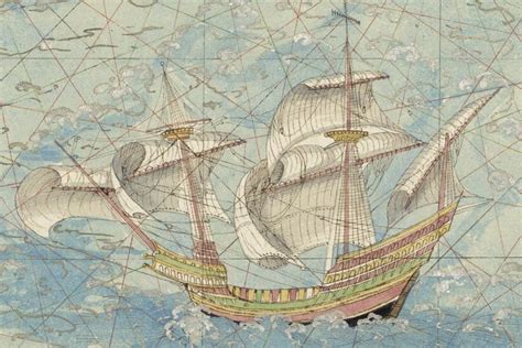 French Galleon 1555 Navire