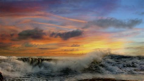 Dream - Sunset_Stormy_Sea (FREE DOWNLOAD) | WinCustomize.com
