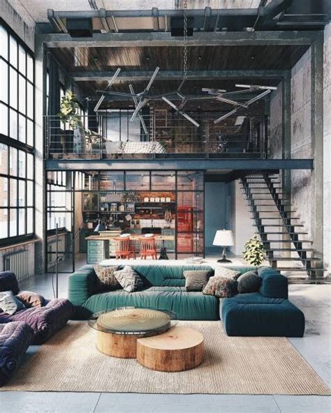 Top Favorite Lofts Modern Meets Industrial Interiors Designs