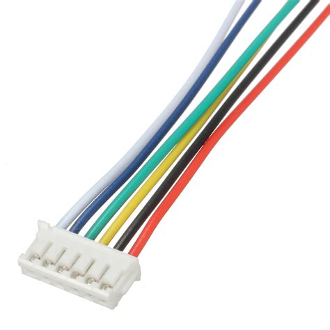 Excellway® Mini Micro Jst 15mm Zh 6 Pin Connector Plug And Wires