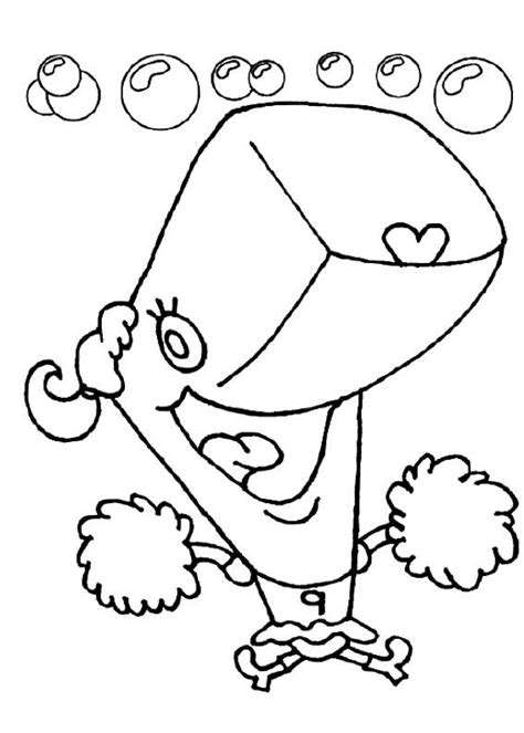 Pearl From Spongebob Coloring Pages