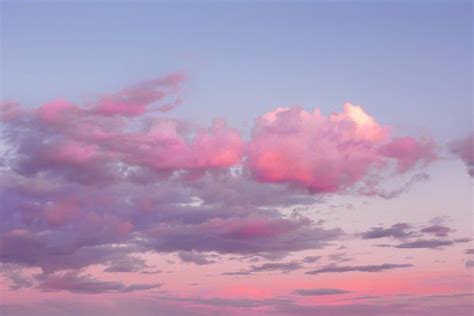 Magic Pink Sunset Sky With Clouds Sunset Sky Pink Sunset Sky And Clouds
