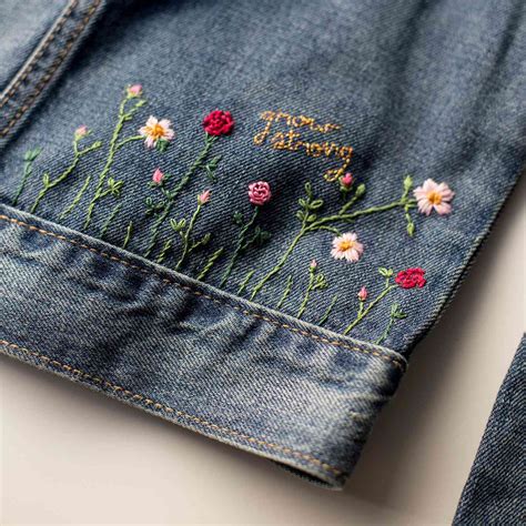 1 denim jacket 3 beautiful ways to personalize it martha stewart