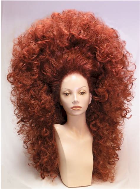 Custom Made Huge Double Curly Drag Queentheatrical Wig At A K Wig