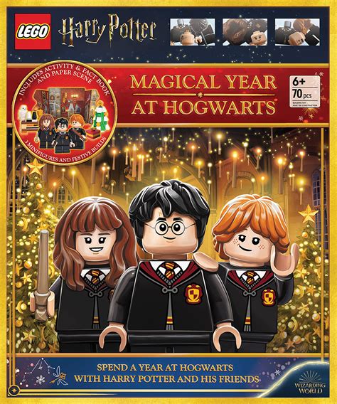 Lego Harry Potter Magical Year At Hogwarts Book Has 3 Minifigs