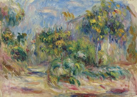 Pierre Auguste Renoir 1841 1919 Paysage Arboré Christies