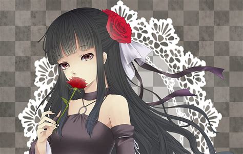 1920x1080px 1080p Free Download Lovely Lady Gothic Black Roses