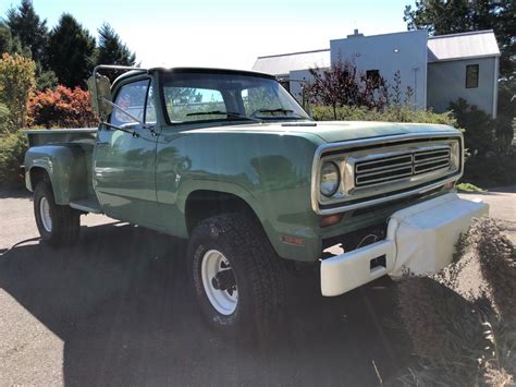 The Woodsman This 1972 Ex Forest Service Dodge Power