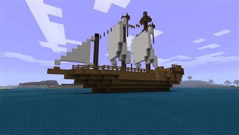 Minecraft Cargo Ship Schematic