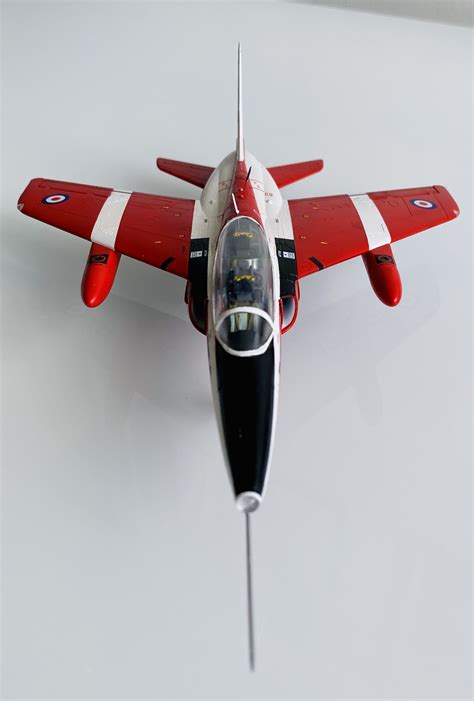 Airfix 148 Folland Gnat T1 Trainer Xp500 From No 4 Flying Training