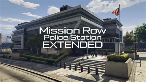 Mission Row Police Station — Interior Extended Gta5