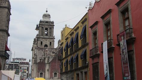 Bichinho Das Viagens Centro Histórico Da Cidade Do México Em Redor Do