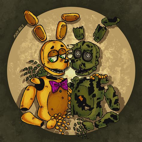 Artstation Spring Bonnie And Spring Trap