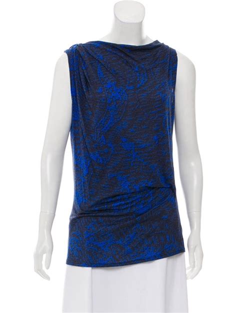Helmut Lang Sleeveless Printed Top W Tags Clothing Whelm86729