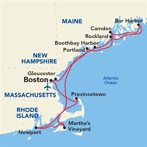 Grand New England Usa River Cruises