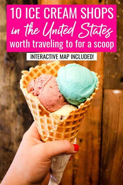 10 Us Ice Cream Shops Worth Traveling To For A Scoop Best Ice Cream Culinary Travel Foodie