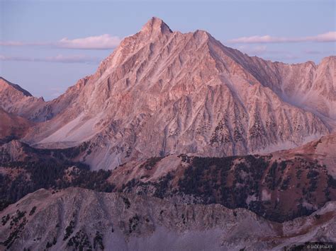 Capitol Peak Dusk Elk Mountains Colorado Mountain Photography By