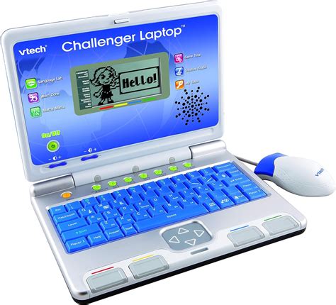 Vtech Challenger Laptop Blue Kids Laptop With Vocabulary Maths And
