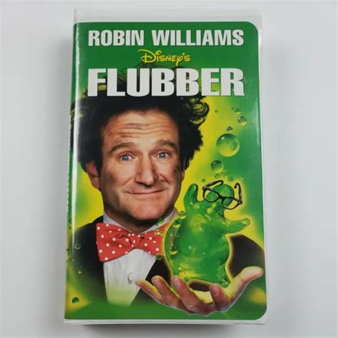 Flubber Vhs 1998 Disney Film Starring Robin Williams 4 49 Picclick