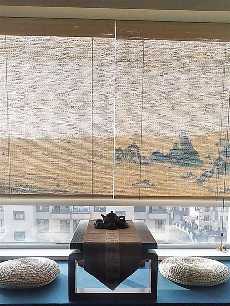 Natural Bamboo Blinds Roller Blinds Curtains Bamboo Blinds Etsy
