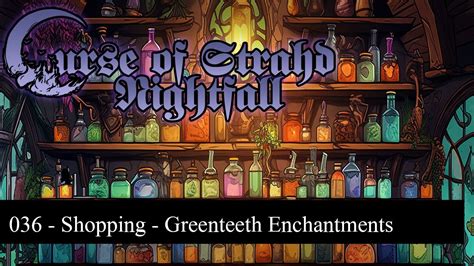 Shopping Curse Of Strahd Isekai Nightfall FoundryVTT E Dungeons Dragons YouTube