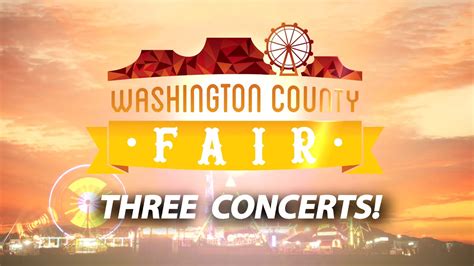 2021 Washington County Fair Concerts Youtube