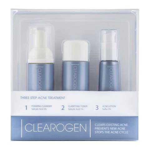 Sensitive Skin Acne Treatment 3 Step Kit Clearogen