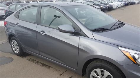 Hyundai Accent 6spd Manual L Edmonton Hyundai Dealer Youtube