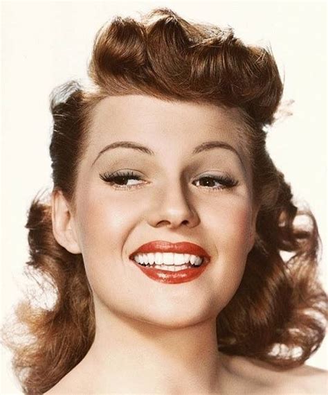 Rita Hayworth 1948 Vintage Hairstyles Hair Styles 1940s Hairstyles