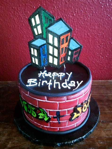 There are cute birthday cakes pinterest, charm brews which we believe that we will be inspired by the beauty of them. Graffiti Birthday Cake | Hip hop birthday cake, Diy ...