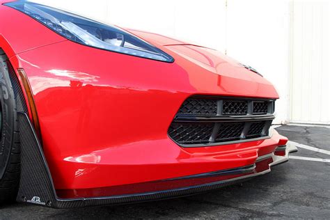 Apr Performance Corvette C7 Track Pack Front Air Dam Splitter Carbon