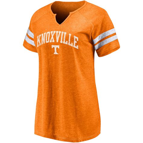 Fanatics Womens University Of Tennessee Arched City Tri Blend Notch