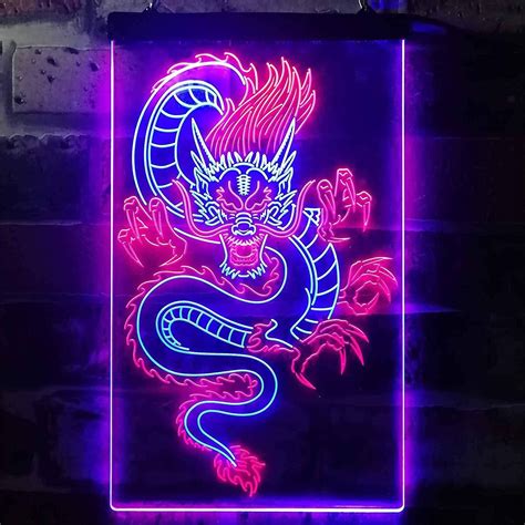 Dragon Led Neon Light Sign Collage Mural Bedroom Wall Collage Picture