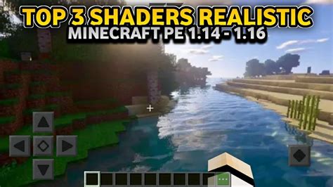 Mcpe Top Ultra Realistic Shaders Rtx Graphics Minecraft Pocket My XXX