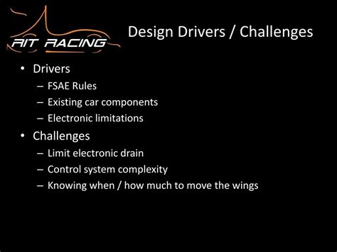 Ppt P14221 Fsae Aerodynamics Powerpoint Presentation Free Download