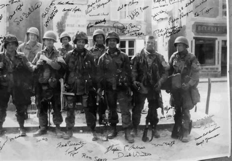 Paratroopers Of The Legendary Easy Company Of The 506th Regiment 101st