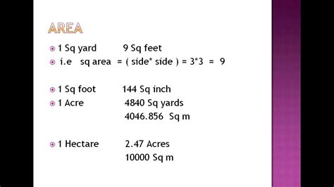 We know 10.7639 square feet to 1 square meters. 1 acre is equal to how many sq yard - YouTube