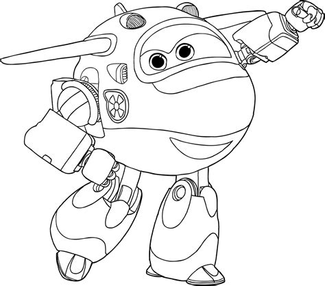 Super wings is a 2014 animated series produced by funnyflux entertainment in south korea, qianqi animation's republic in china and the little airplane. Super Wings Coloring Pages - Best Coloring Pages For Kids