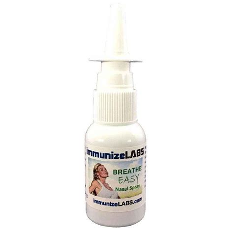 Breatheeasy Nasal Spray Antiviral Antibacterial Antifungal Antipa