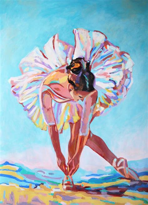 Painting By Alexandra Djokic Serbia Artmajeur In 2021 Ballerina