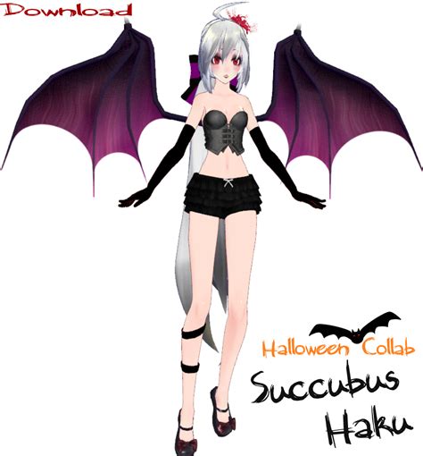 Mmd Halloween Collab Succubus Haku Download By Mollysuccubus On Deviantart