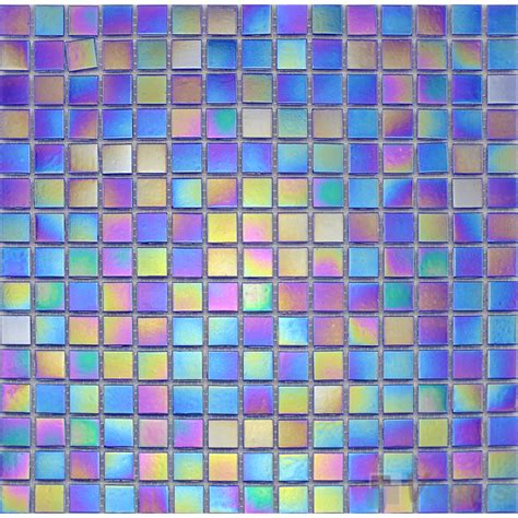 20x20mm Rainbow Iridium Glass Mosaic Tiles Vg Rdr89 Voglus Mosaic