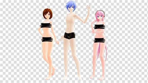 Mmd Tda Bases Meiko Kaito And Luka Dl Update Fix Transparent Background
