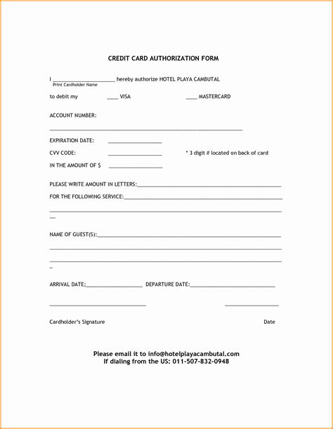 Maybe you would like to learn more about one of these? Credit Card Authorization Letter Template Best Of 7 Sample Credit Card Authorization form ...