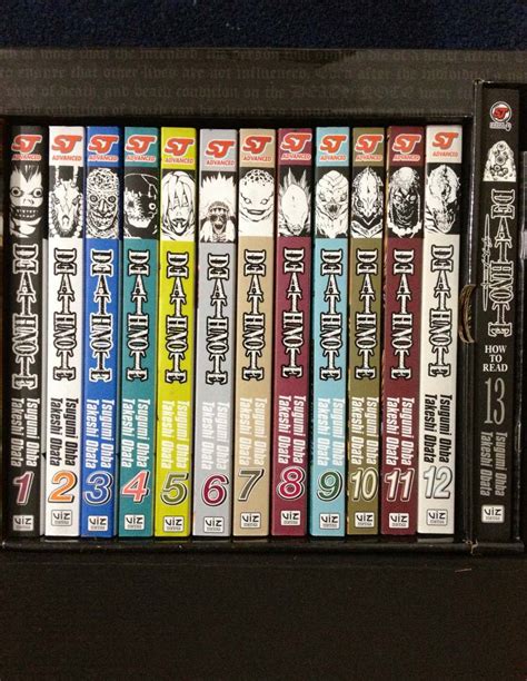 Death Note Manga Full Set Death Note One Shot Mcascidos
