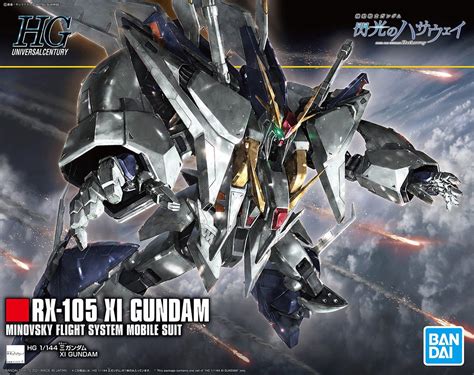 Hguc 1144 Rx 105 Xi Gundam Release Info Box Art And Official Images