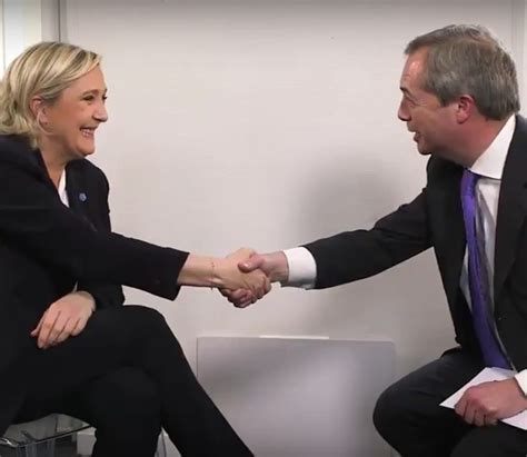Quand Marine Le Pen Rencontre Nigel Farage Nouvelles De France