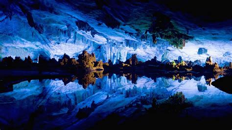 Reed Flute Cave Hd Wallpaper Background Image 1920x1080 Id198250