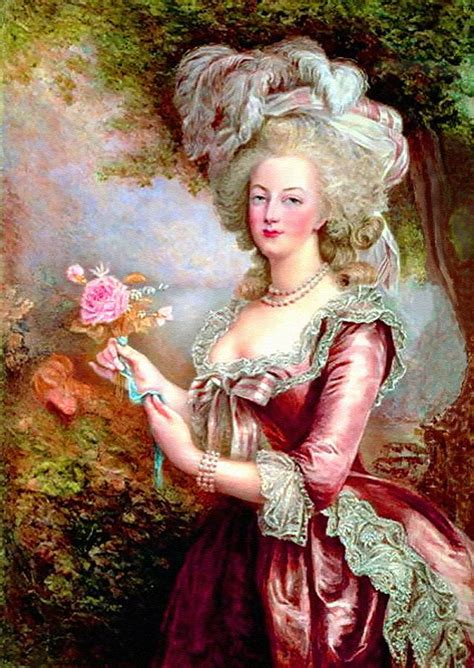 Queen Marie Antoinette After Madame Vigee Lebrun Painting By Gert J